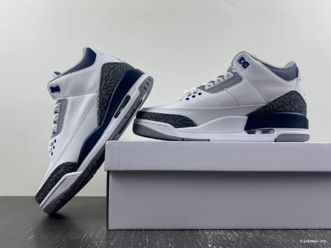 Cheap Kickmax Jordan CT8532-140 Navy Air 3 Midnight 0701